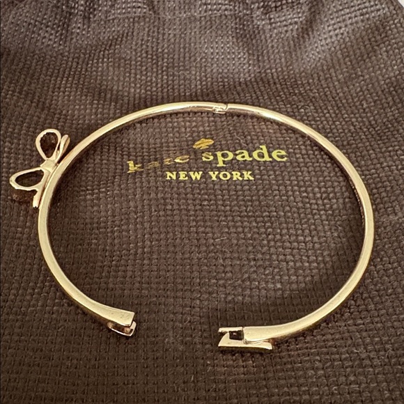 Kate Spade Rose Gold Bow Accent Bracelet - Picture 6 of 6